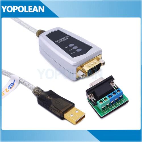 USB 2.0 to RS485 RS422 Serial Converter Adapter Cable FTDI Chip Windows 10 8 7