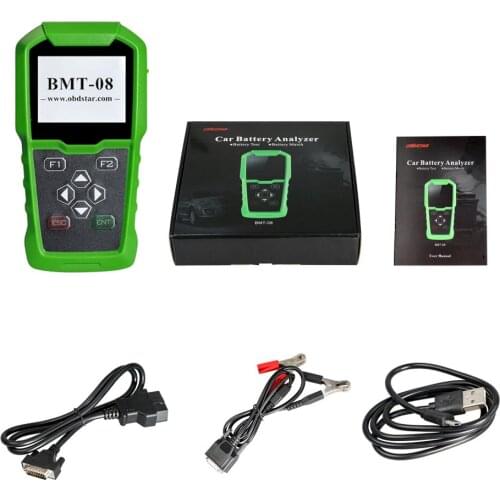 OBDSTAR BMT-08 Battery Test and Battery Match via OBD Support 12V/24V 100-2000 CCA 220AH