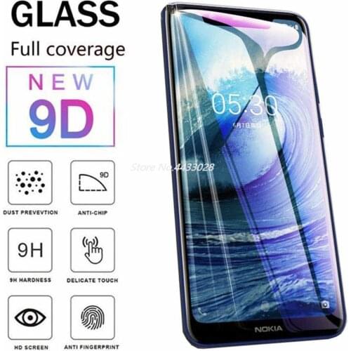 Full Cover Tempered Glass For Nokia X3 X5 X6 X7 X71 Screen Protector For Nokia 4.2 2.2 3.1 5.1 6.1 7.1 PLUS 8.1 Protective Film