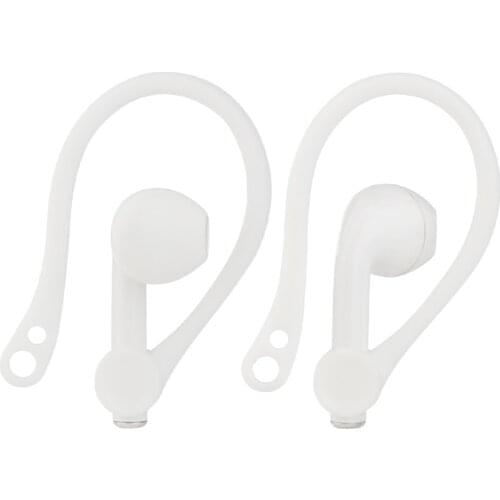 1 Pair Soft Silicone Protective Earhooks For AirPods Anti-slip Ear Hook Earphone Holders Cover Case for AirPods Ear Buds Headset
