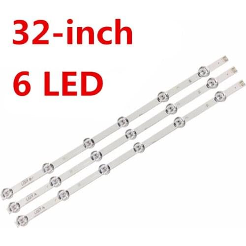 100%New Full LED backlight srtip Array L6JB 17D1A 6916L-2223A 6916L-2224A for 32 Inch TV DRT3.0 LGIT UOT A B for 32LB561v