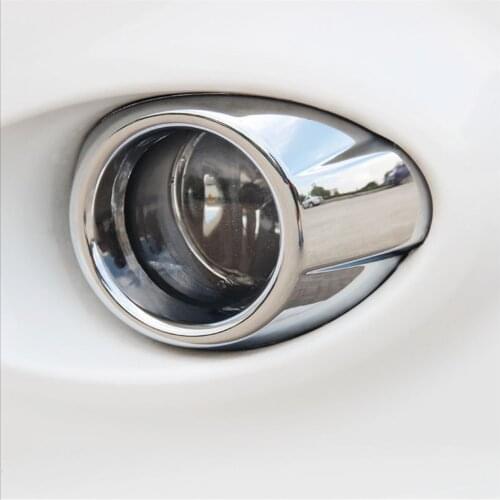 2pcs ABS CHROME front fog lamps COVER TRIM For Ford Focus 3 MK3 2012 2013