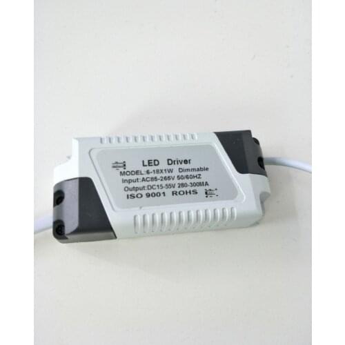 2021 Lowest price 6-18w 0-100% dimmable dimma LED Driver DC12V-50V 0.3A 300mA