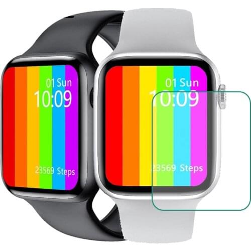 5pcs TPU Soft Smartwatch Protective Film Full Cover For BYSL/GIINKWE IWO W26 Smart Watch Series 6 40mm 44mm LCD Screen Protector