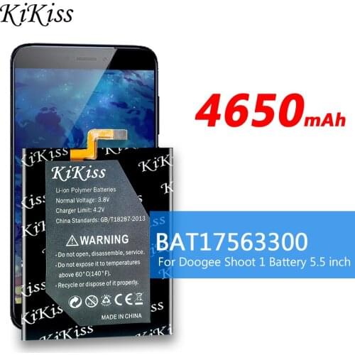 For Doogee Shoot 1 Shoot1 Battery 5.5 inch Mobile Phone Replacemeny Battery BAT17563300 4500mAh