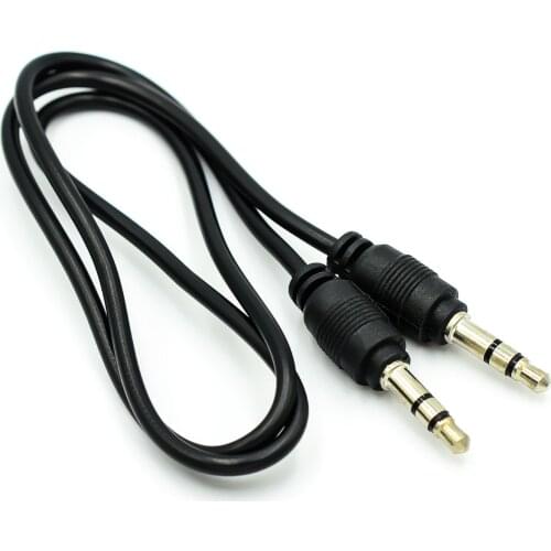 3.5mm male to male pair recording frequency line AUX audio line car stereo 3.5mm3 audio line 0.5 meters