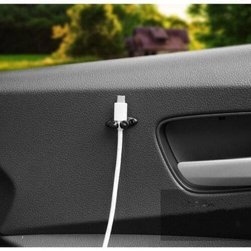 Car Cable Organizer Clips Silicone For Opel Antara Astra K J H G Crossland X Grandland X Insignia 1 2 Mokka X Signum