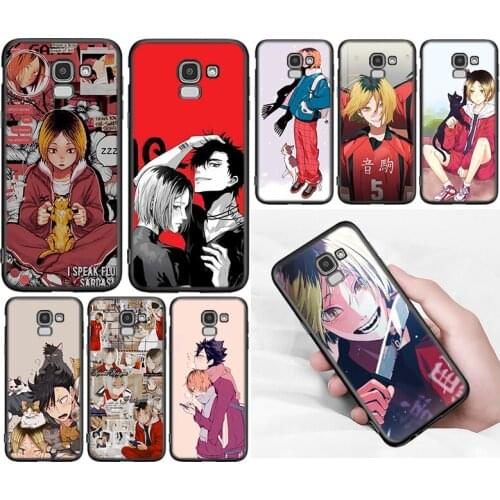 Kozume Kenma Haikyuu Anime Cover For Samsung Galaxy J8 J7 Duo J6 J5 Prime J4 Plus J3 J2 Core 2018 2017 2016 Phone Case