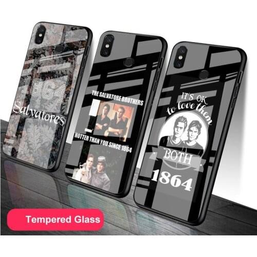 The Vampire Diaries Tempered Glass Phone Case For Redmi Note 5 6 7 8 9 Pro Note8T Note9S Redmi8 9 Cover Shell