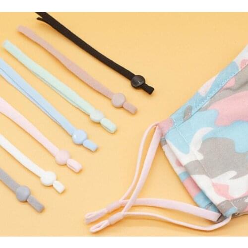 5mm Elastic Bands Mask Rope Rubber Band Line Spandex Ribbon Sewing Lace Trim Waist Band Garment Accessory DIY Mask lanyard