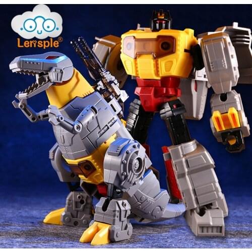 Lensple Assembled Dinosaur Model Transformation Robot Deformation Toys Grimlock G1 Action Figure Best Birthday Gifts For Kids