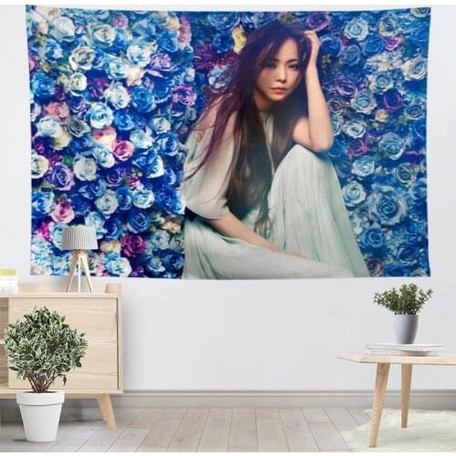 Hot Selling Custom Namie Amuro Wall Tapestry Home Decorations Wall Hanging Tapestries For Living Room Bedroom More size