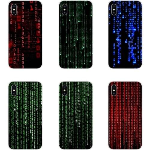 Fashion Matrix Code Accessories Phone Shell Covers For Samsung Galaxy J1 J2 J3 J4 J5 J6 J7 J8 Plus 2018 Prime 2015 2016 2017