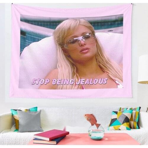 Stop being jealous tapestry Art Wall Hanging Tapestries for Living Room Home Dorm Decor