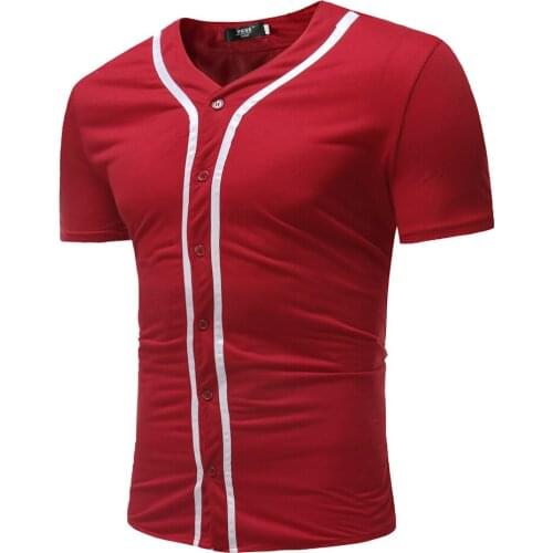 Phertiful 2018 New Fashion Brand Men Clothes Solid Short Sleeve Slim Fit T shirt Men Cotton T-shirt Casual T-shirts 5XL M007