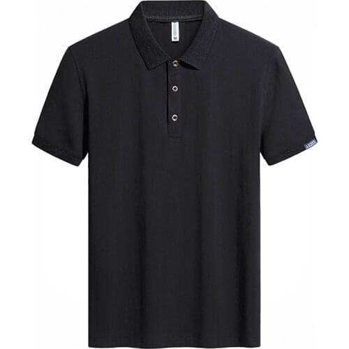 Big Size M~8XL soild color Men Polo Shirt Summer Short Sleeve 95% cotton Camisa Masculina Polo Hombre Jerseys Golftennis clothes