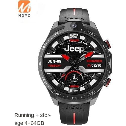 Smart Watch Mens 4G All Netcom Black Technology WiFi Internet Access Card-Inserting Video Call Multi-Function Sports