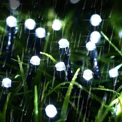 Solar LED String Lights Multipurpose Outdoor Glowing Ornament for Home Garden Courtyard Decoration M56