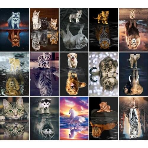 YI BRIGHT Pictures Of Cats By Numbers