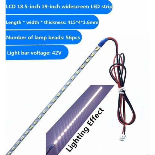 LCD 18.5-inch 19-inch widescreen LED strip lamp bar Backlight Strip Kit LED Strip Light Update CCFL LCD Screen to Monitor