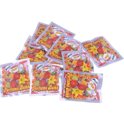 10Pcs/lot Funny Fart Bomb Novelty Fart Bomb Bags Stink Bomb Funny Gags Practical Jokes Fool Toy Gags Toys
