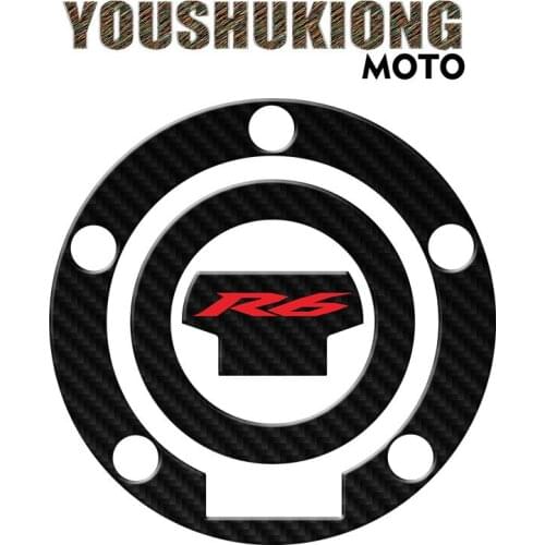 2Colour 3D Carbon Look Motorcycle Tank Pad Protector Decal Stickers Case For R6 YZFR6 YZF-R6 YZF R6 Tank Sticker