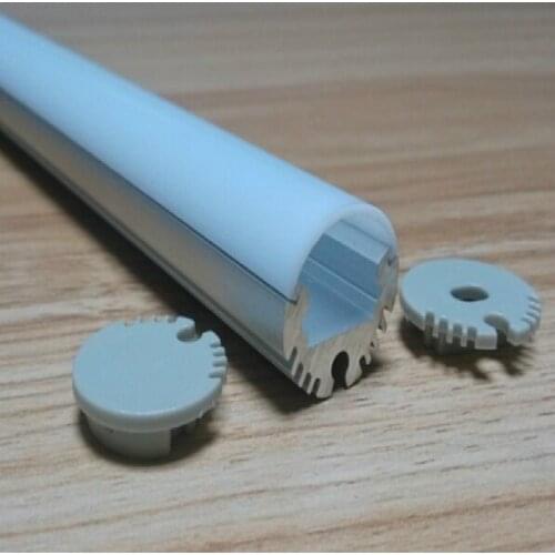 Free Shipping 50M/Lot O Shape LED Cabinet Bar Light Aluminum Profile,2 Meter Per Piece Round LED Aluminum Channel