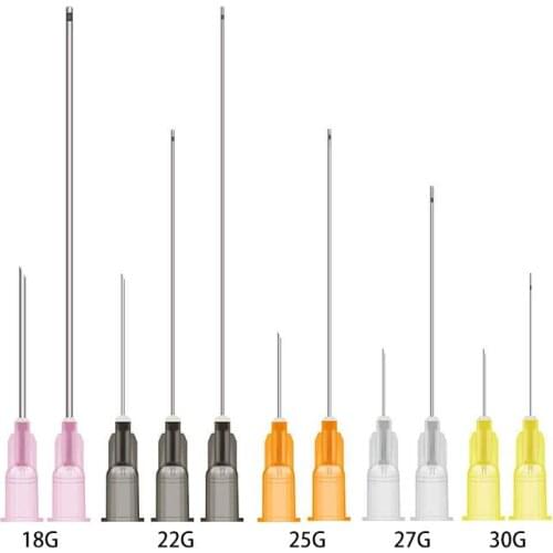 Deenora Hot Sale 18g 21g 22g 23g 25mm 38mm Needle Anti-aging Face Body Filler Ce Blunt Tip Cannula