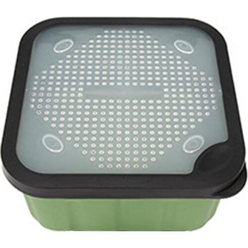 50% Hot Sale Lightweight Lure Case Large Capacity Breathable Green Waterproof Fishing Lure Portable Bait Storage Box for Outdoor