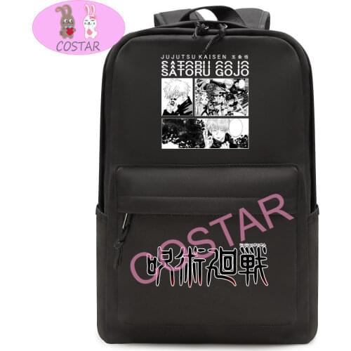 COSTAR Anime Jujutsu Kaisen Gojo Satoru Printed Backpack Student Kids School Bag