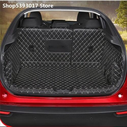 For Mazda CX30 CX-30 2020 2021 Car All Inclusive Rear Trunk Mat Waterproof Carpets Cargo Liner Interior Accessories
