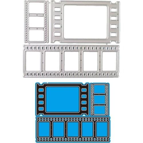 Film Photo Metal Cutting Dies Stencil Scrapbooking DIY Album Stamp Paper Card Embossing Decoration