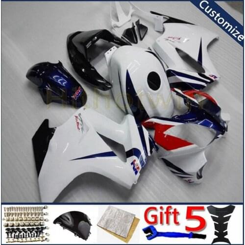 Motorcycle cowl For VFR800 2002 2003 2004 2005 2006 2007 2008 2009 2010 2011 2012 VFR 800 motorcycle Fairing hull blue white