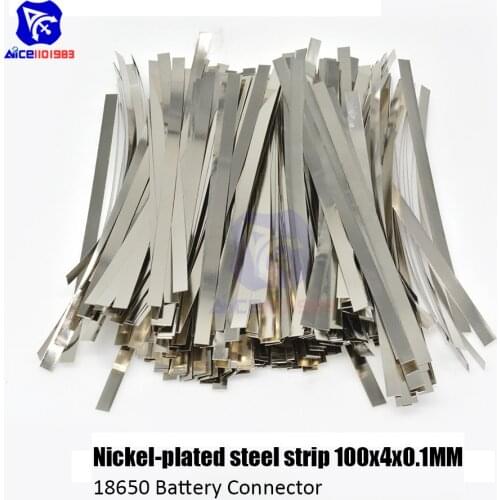 Diymore 99.6% Pure Nickel Strip Pack for 18650 Soldering Tab for Lithium Li-Po Battery NiMh & NiCd Battery Pack & Spot Welding