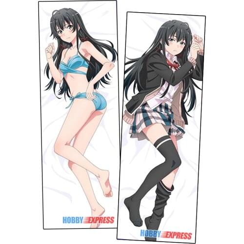 Hobby Express Anime Dakimakura Japanese Otaku Waifu Hugging Body Pillow Cover Yukino Yukinoshita OreGairu YCDS648
