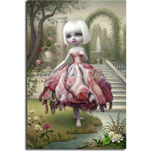 Mark Ryden The Gay '90s Wallpaper Canvas Painting Print Bedroom Home Decor Modern Wall Art Oil Painting Poster Salon Pictures
