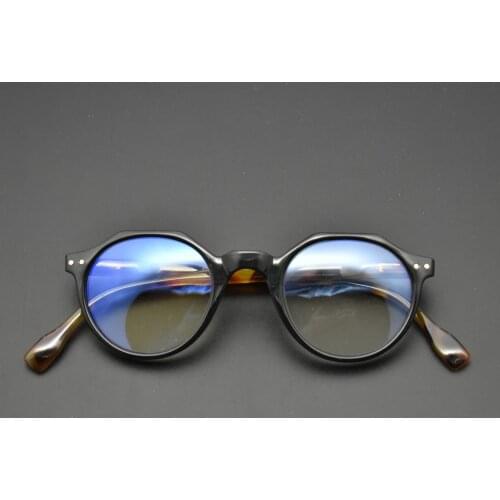 2021 New Unisex Vintage Reading Glasses Retro Irregular Eyelasses Anti Blue Light Clear Lens Small Frame Magnifier Eyewear