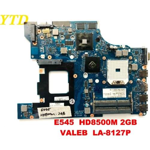 Original for Lenovo E545 laptop motherboard E545 HD8500M 2GB VALEB LA-8127P tested good free shipping