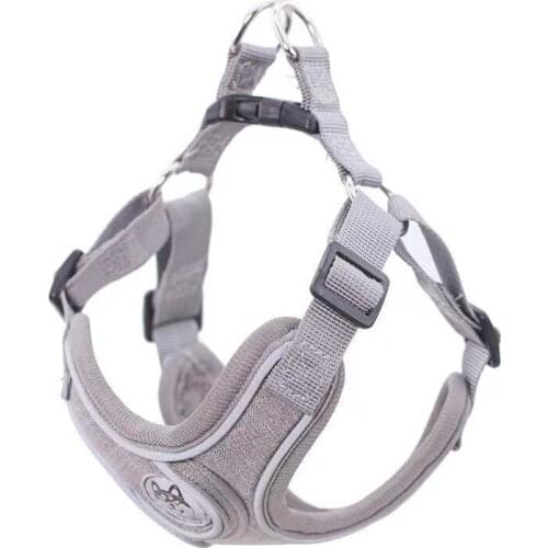 Pet Harness Cat Harness Dogs Leashs Training Soft Fabric Chest Strap Supplies Adjustable Outdoor Walking Cat Lead For Dog Cats