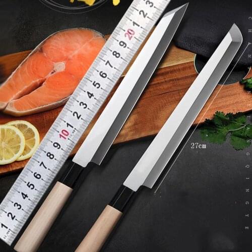 50Cr15Mov Steel Japanese Sashimi knife Cooking Sushi Fish knife High Hardness Cooking Knives