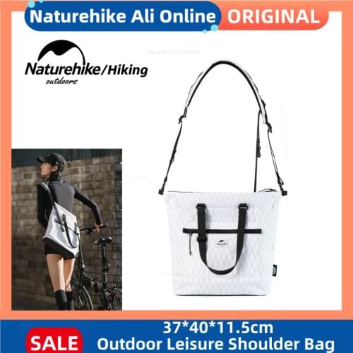 Naturehike X-PAC Outdoor Shoulder Bag Leisure Satchel Large-Capacity Fashion Travel Handbag Portable Carrying Bag Ultralight