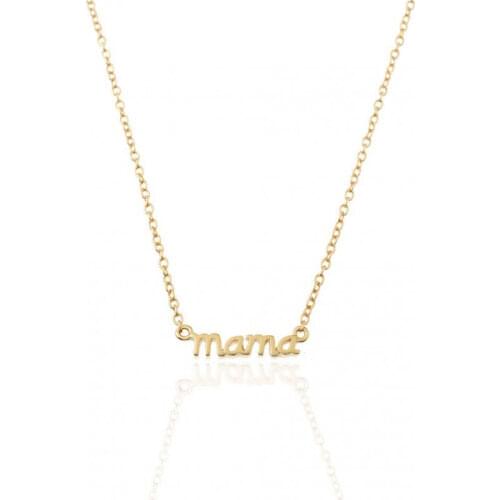 CANNER Necklace Mama Mothers Day Gift 925 Sterling Silver Necklace For Women 2020 Gold 18k Jewelry Chain Choker Necklace