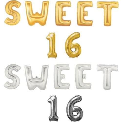 Gold or silver DIRTY 30 Fabulous 50 sweet 16 Floated Foil balloons photo props Graduation New Years Eve party decorations