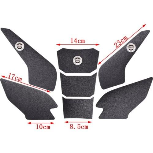 1 Set Motorcycle Styling for QJMOTOR Race 600 Motorcycle Fuel Tank Pads Protector Sticker TPU Rubber Knee Grip Traction Side Pad
