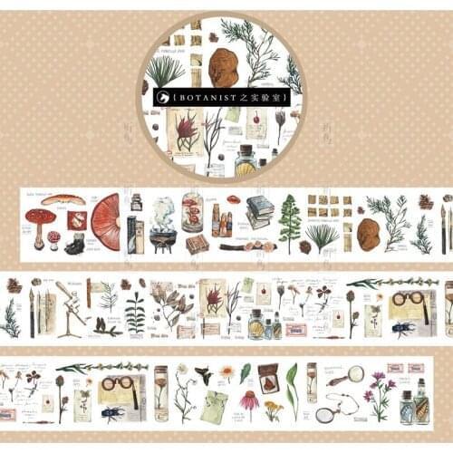 1 Loop Bright Pet Journal Washi Tape Tree