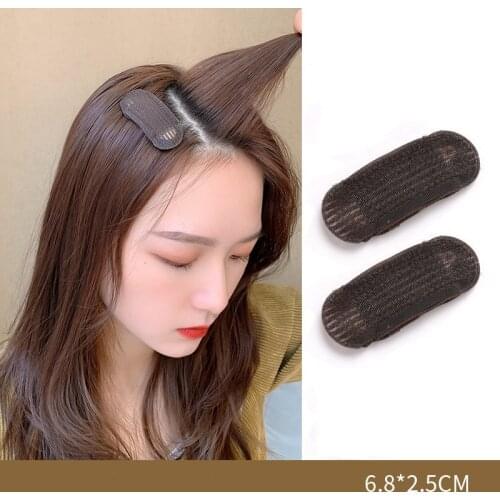 2Pcs Hair Clips Breathable Bangs Mat Princess Hair Tool Set Bump It Up Volume Base Hair Inserts Invisible Hair Pins
