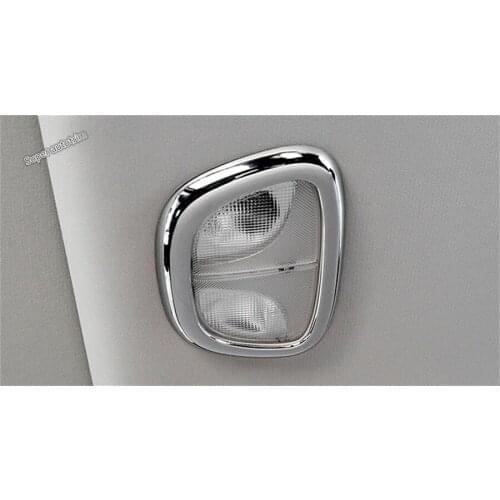 Lapetus Rear Roof Reading Lights Lamp Cover Trim 1 Pcs Fit For Jeep Cherokee 2014 2015 2016 2017 ABS Accessories Interior