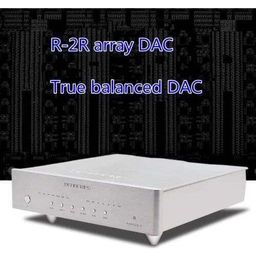 2021 New Denafrips PONTUS II R2R DAC FIFO Pure Balanced Decoder DSD I2S PCM AES OPTICAL COAXIAL BNC I/V transform analog filter