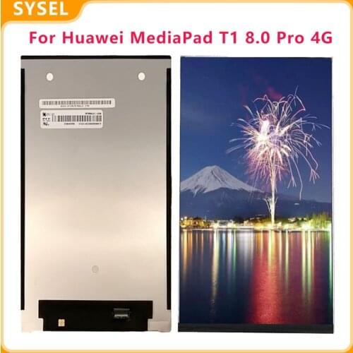 For Huawei Mediapad T1 8.0 Pro 4G T1-823L T1-821L T1-821W T1-821 LCD Display Touch Panel Glass + Tools