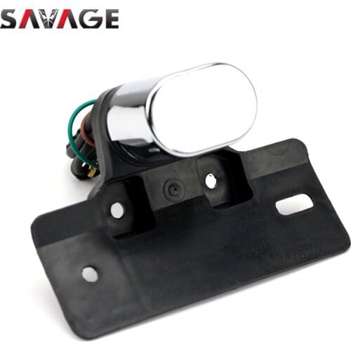 License Plate Lights For HONDA VT 600C Shadow VLX 1989-2005 STEED 400 1990-1996 Motorcycle Accessories Licence Number Plate Lamp